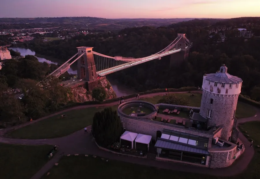 Clifton Suspension Bridge in Bristol