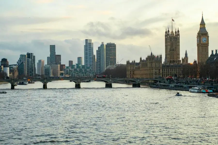 A view across London