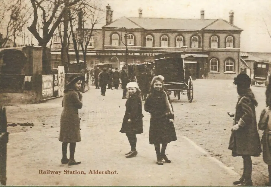 Aldershot station frontage