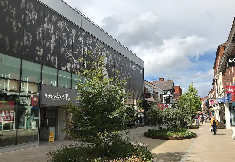 A view of Altrincham
