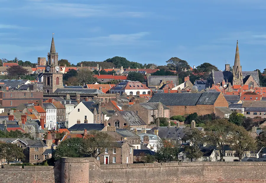 A view of Berwick-upon-Tweed