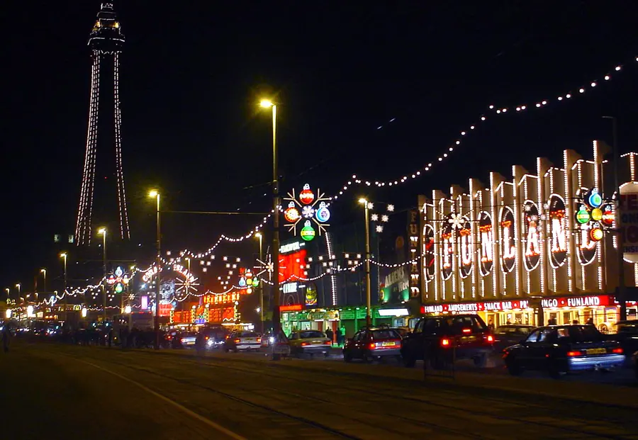 A view of Blackpool