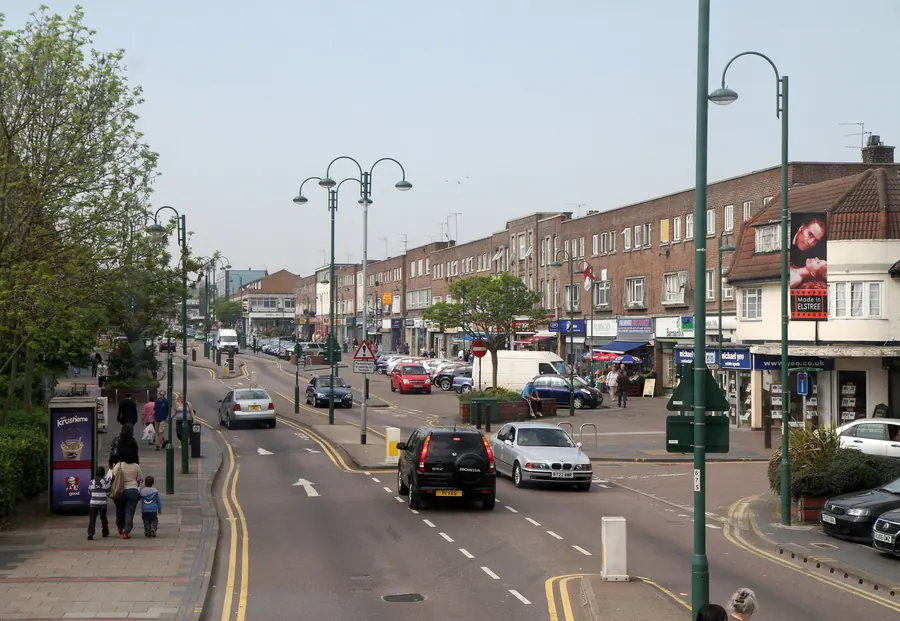 A view of Borehamwood