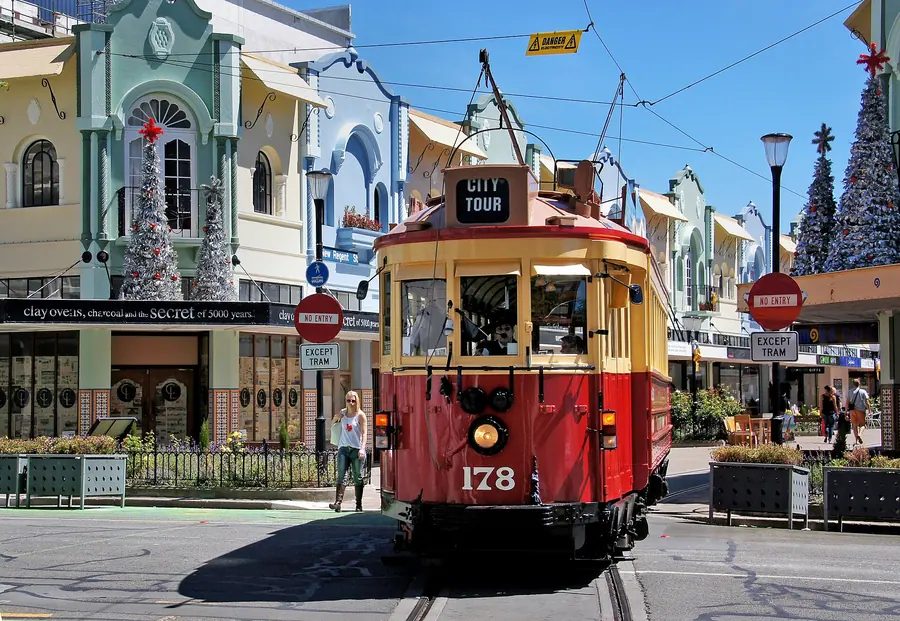 A view of Christchurch