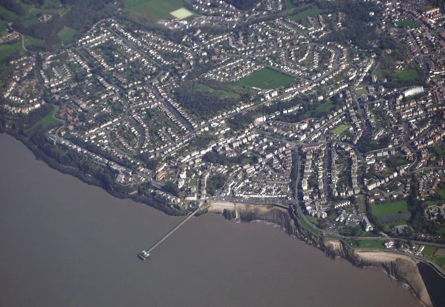 A view of Clevedon