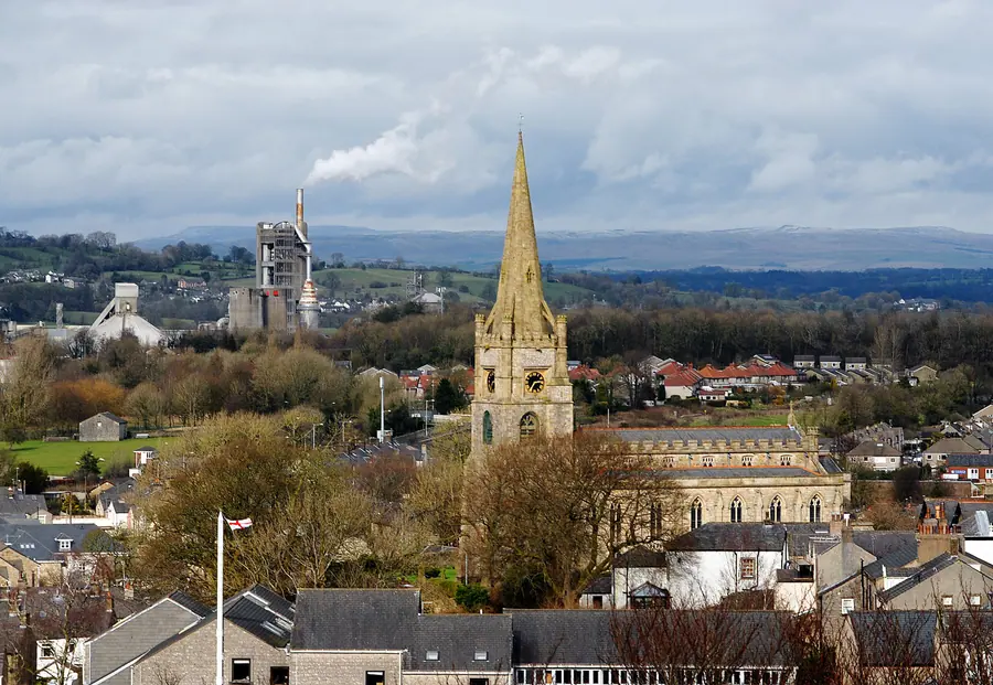 A view of Clitheroe