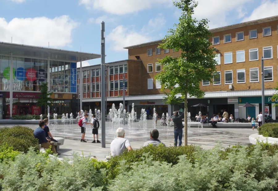 A view of Crawley