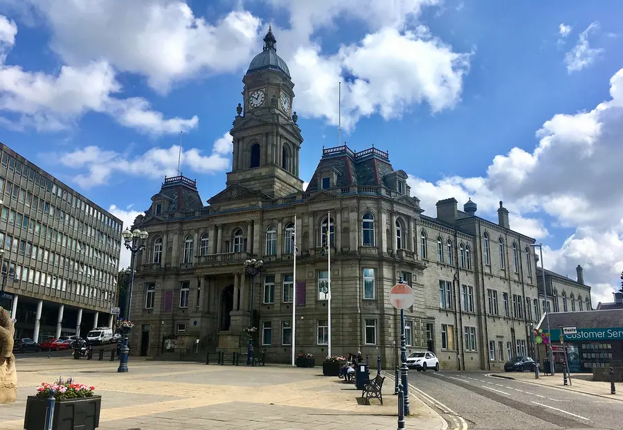 A view of Dewsbury