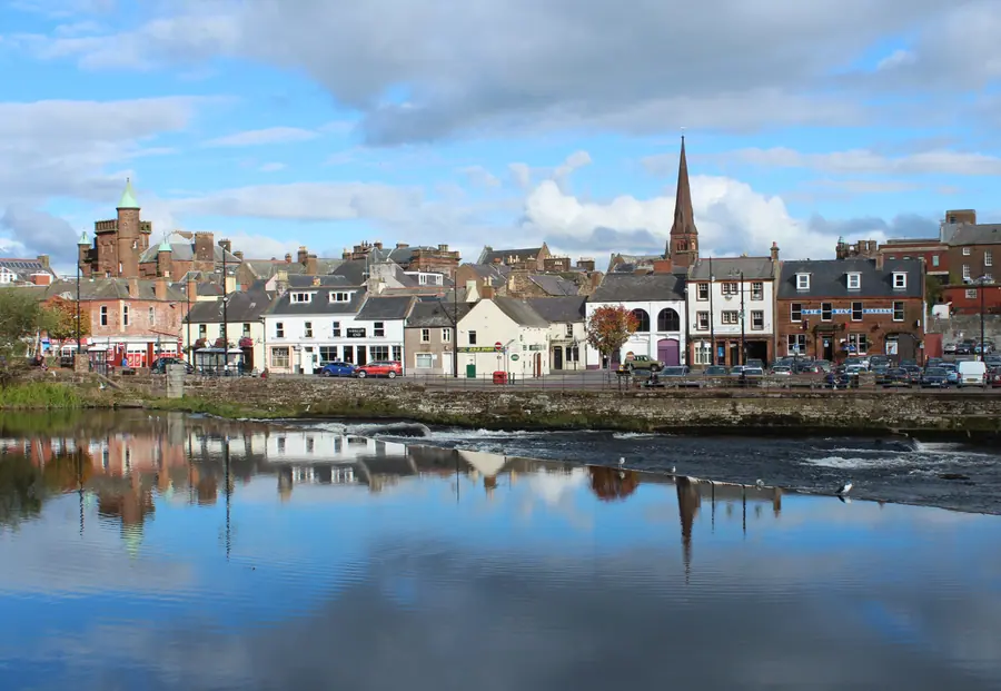 A view of Dumfries