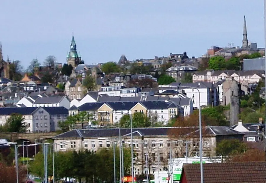 A view of Dunfermline