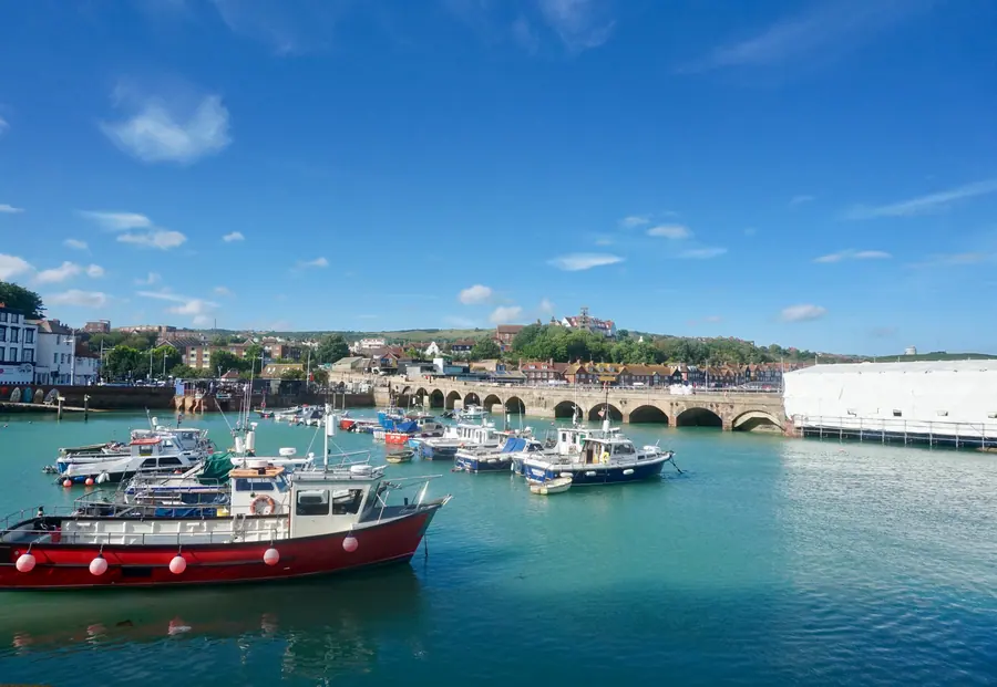 A view of Folkestone