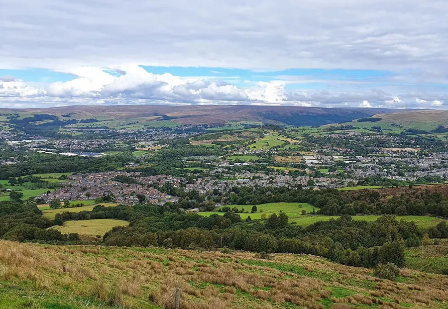 A view of Glossop