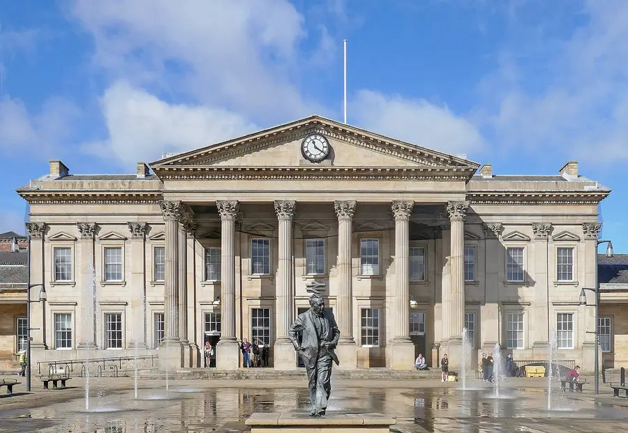 A view of Huddersfield