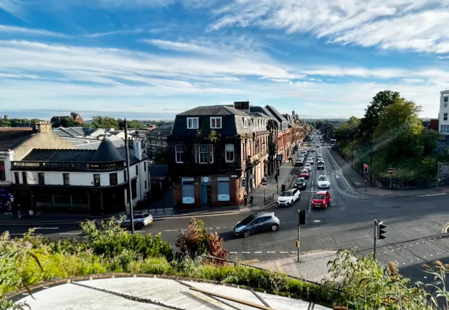 A view of Kilmarnock