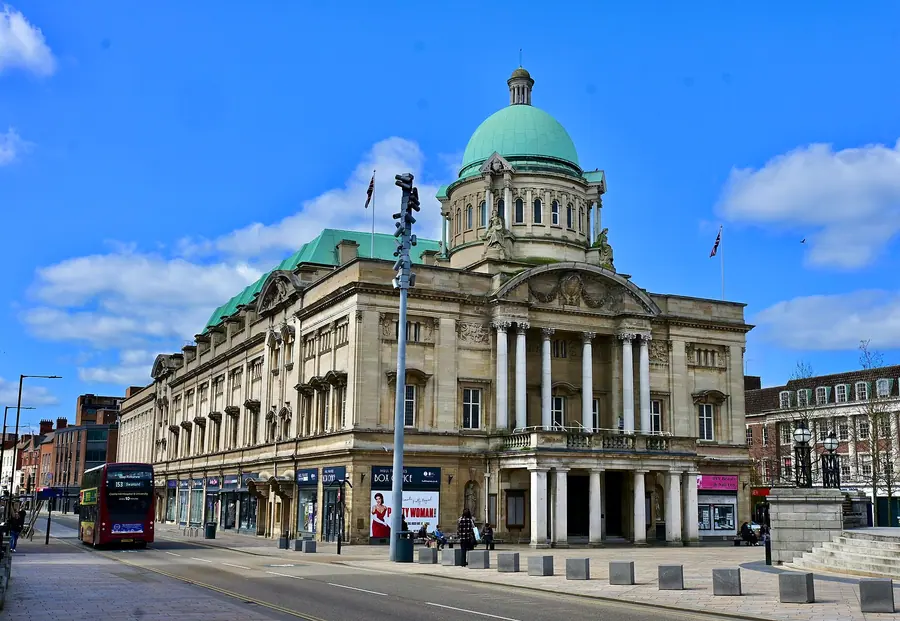A view of Kingston upon Hull