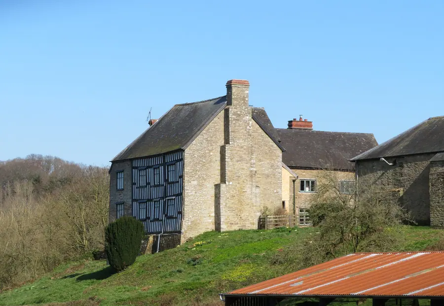Plasty Hergest Court, Swydd Henffordd, Lloegr (Kington Rural, Herefordshire, England) Home of the Mabinogi 12c manuscripts 01