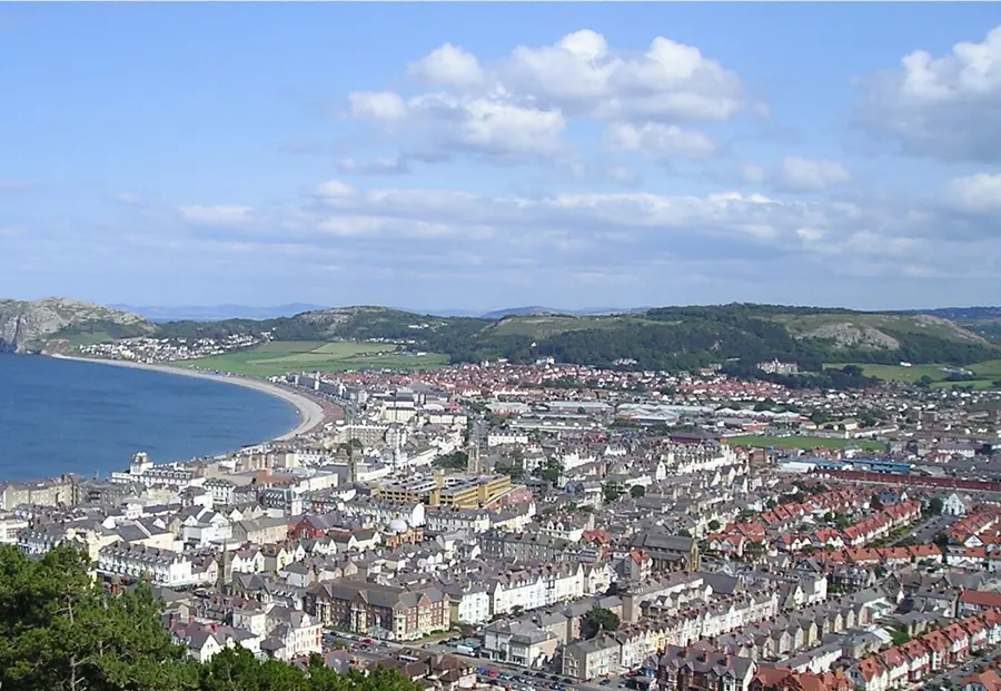 A view of Llandudno