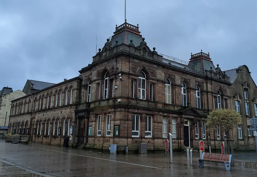 Nelson Town Hall, near Nelson