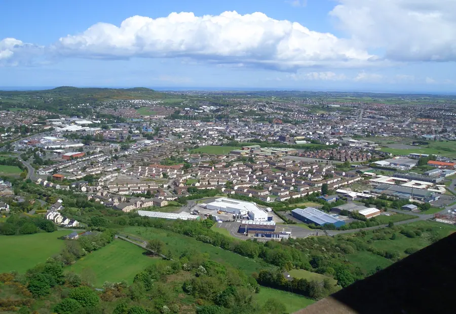 A view of Newtownards