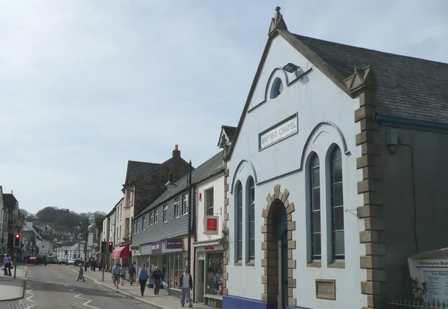 A view of Okehampton