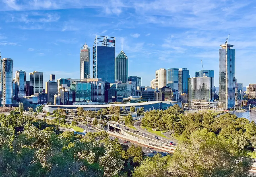 A view of Perth