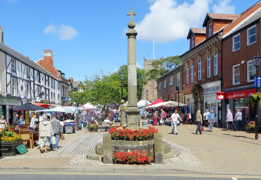 A view of Poulton-le-Fylde