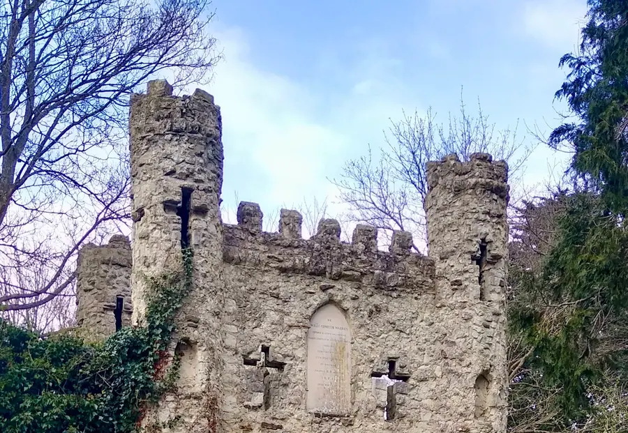 Gatehouse (south elevation), Reigate Castle, Reigate, Surrey