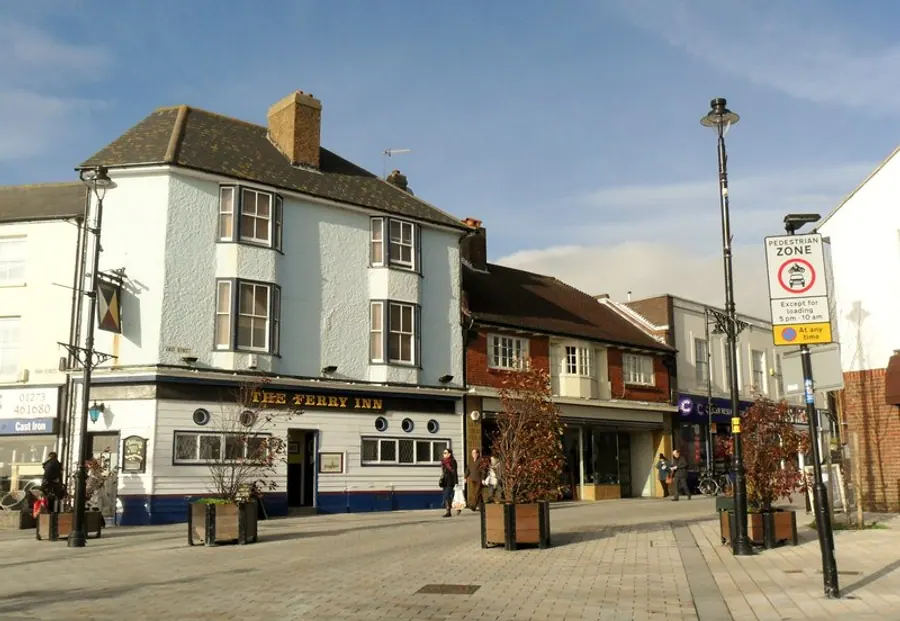 A view of Shoreham-by-Sea