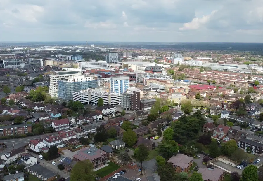 A view of Slough
