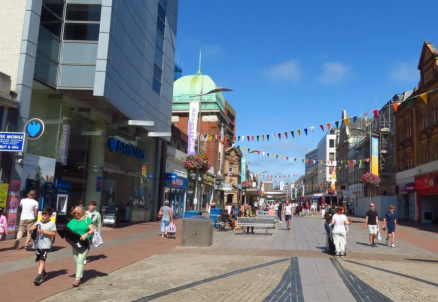 A view of Southend-on-Sea