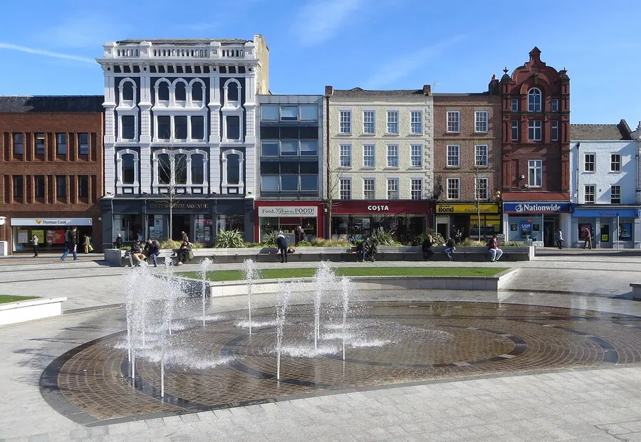 A view of Stockton-on-Tees