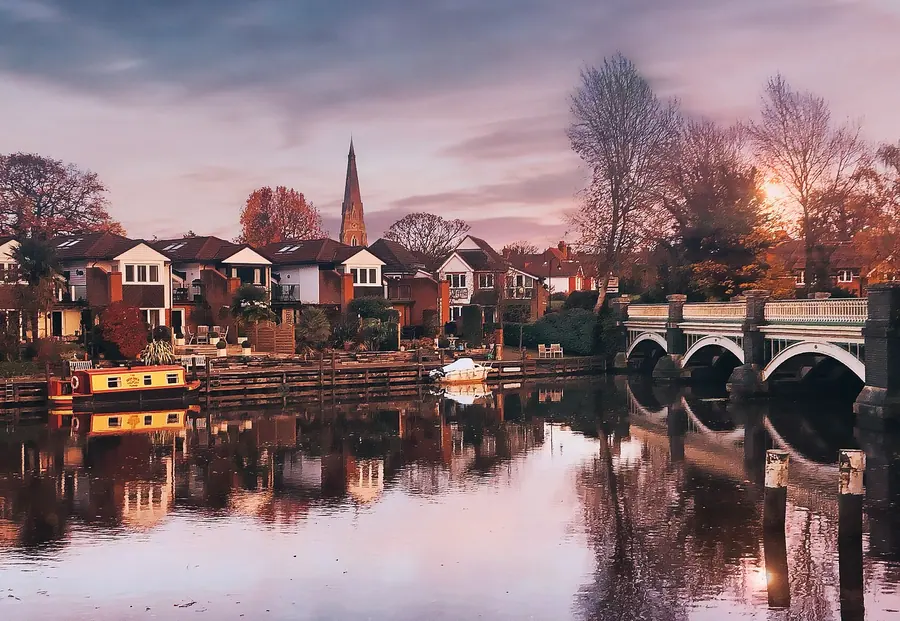 A view of Weybridge