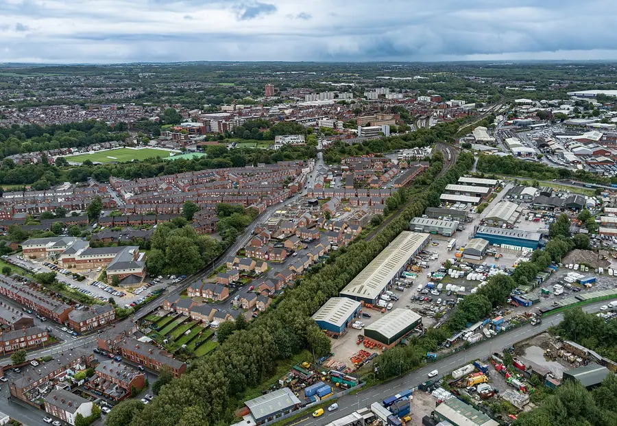 A view of Wigan